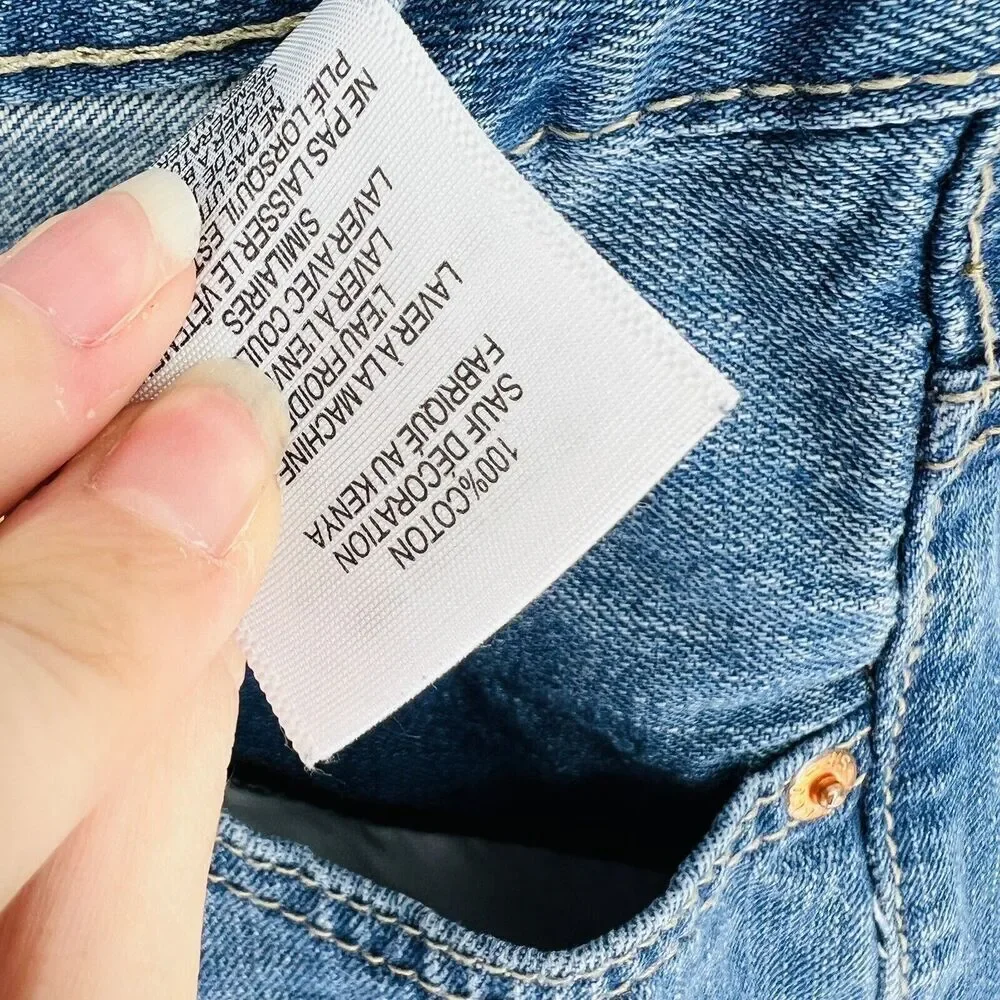 Levis Boys Jeans Pants Denim 550 Relaxed Fit 14 Regular 27x27